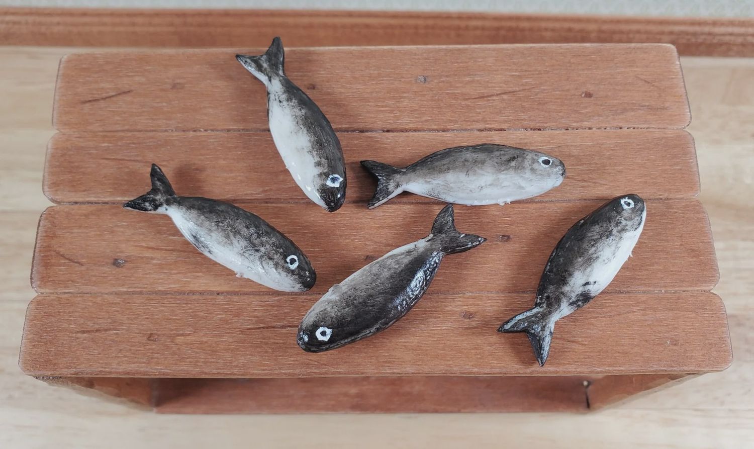 Fish Set of 5 1 3/8"