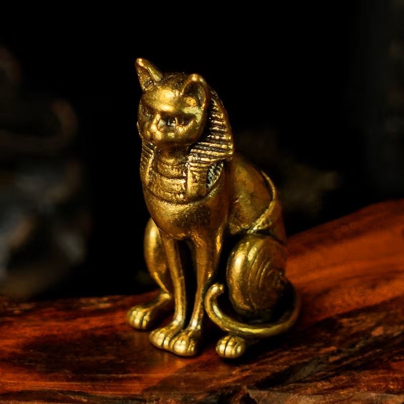 Egyptian Pharaoh Cat Statue