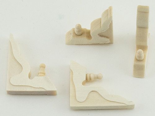 CLA77026 Corbel Brackets, 4/Pk