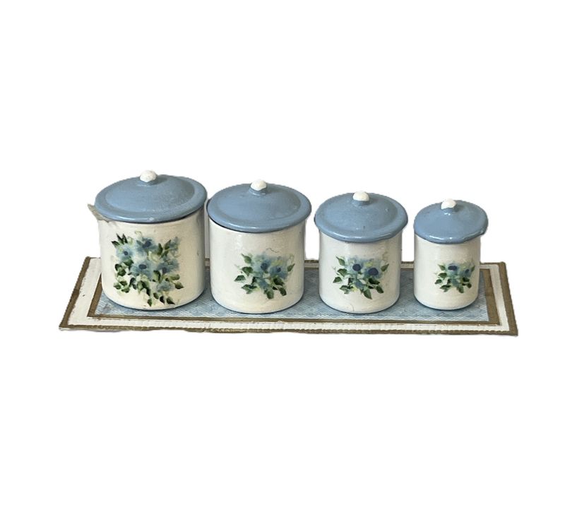 Cannister Set in Blue
