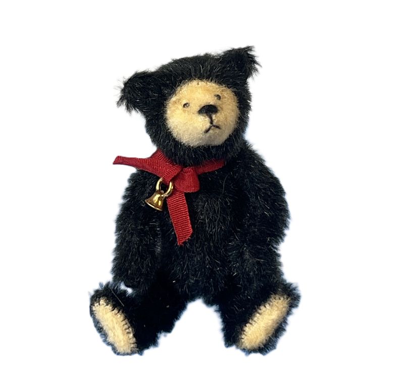 Black and Cream Bear by Emily Farmer