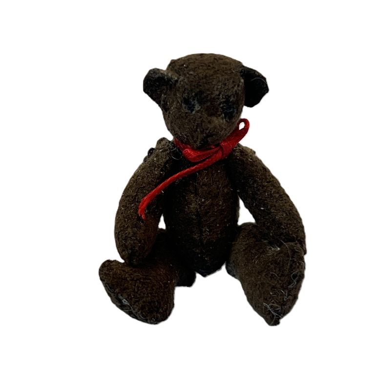Dark Brown Ultrasuede Bear