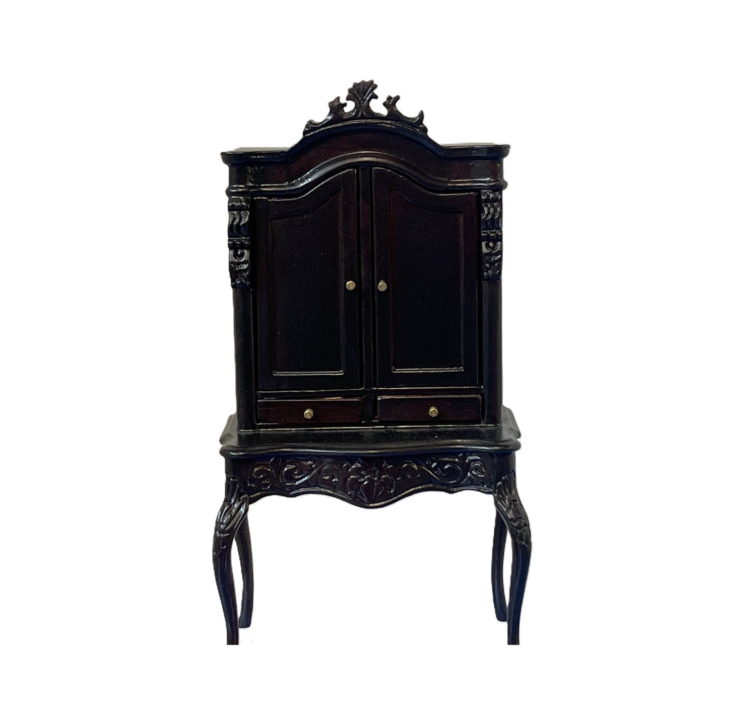 Dark Mahogany Finish Secretary