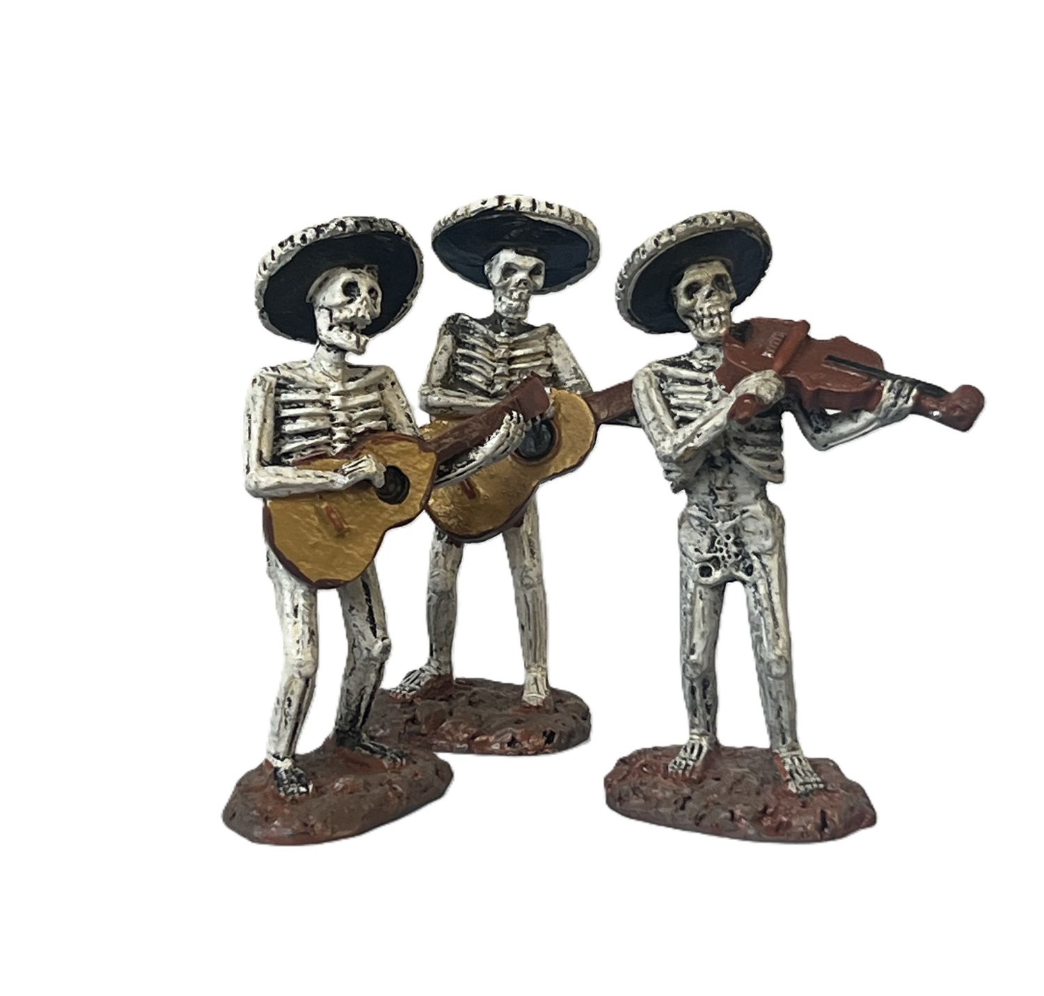 3 Amigos skeletons playing instuments