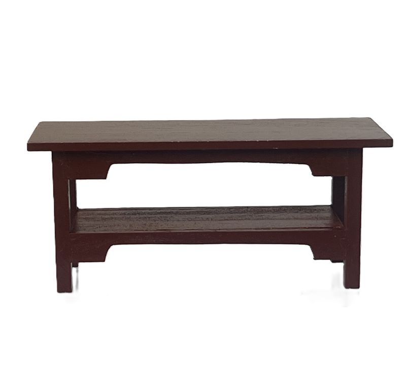 Red Painted Work Table