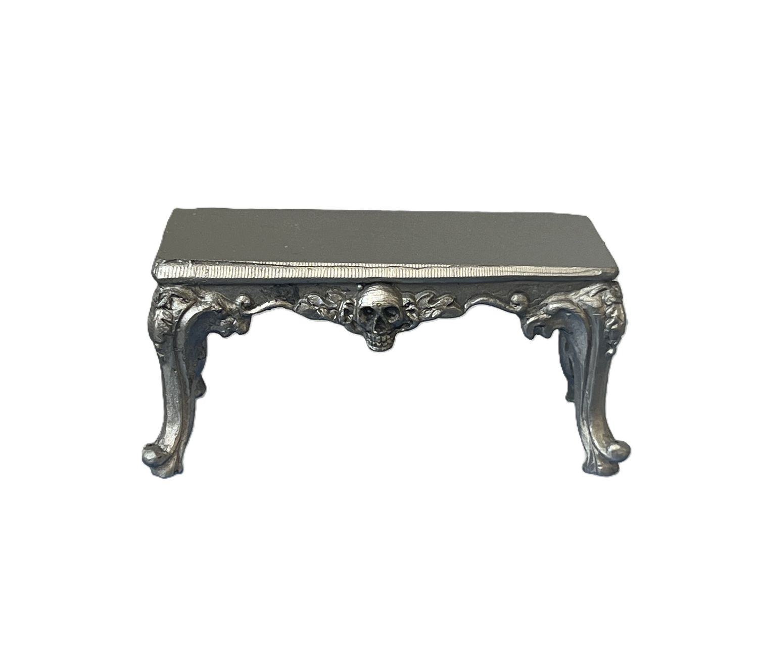 Silver Halloween Table