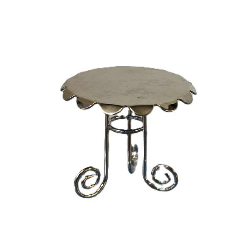 Silver Metal Table