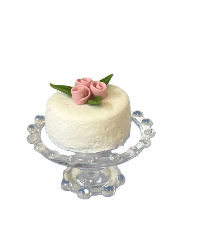 Cake plate with Cake