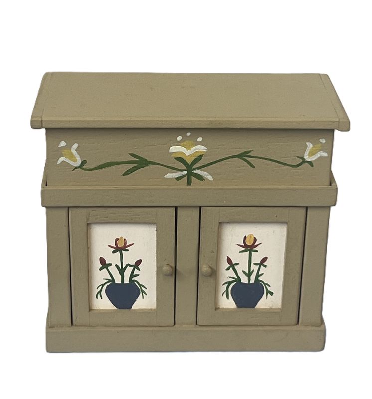 Hand painted Dry Sink