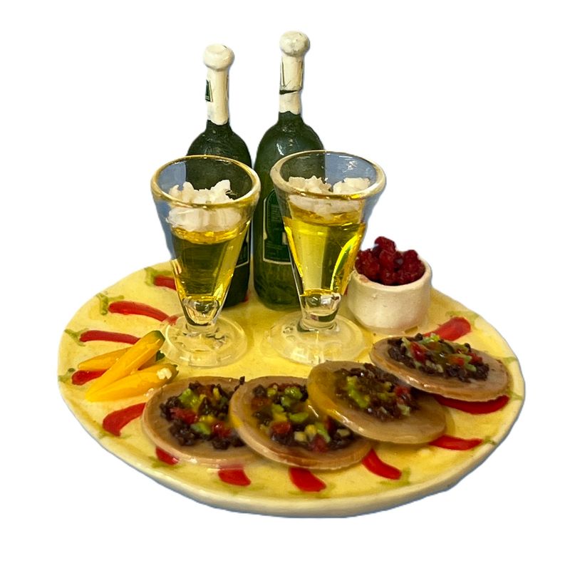 Taco and Drinks Tray