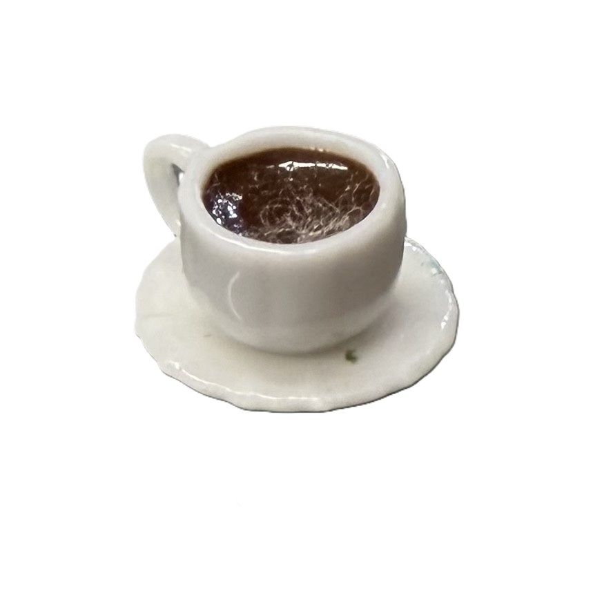 Cup of Coffee on Saucer