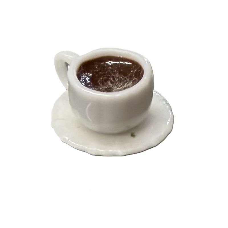 Cup of Coffee on Saucer