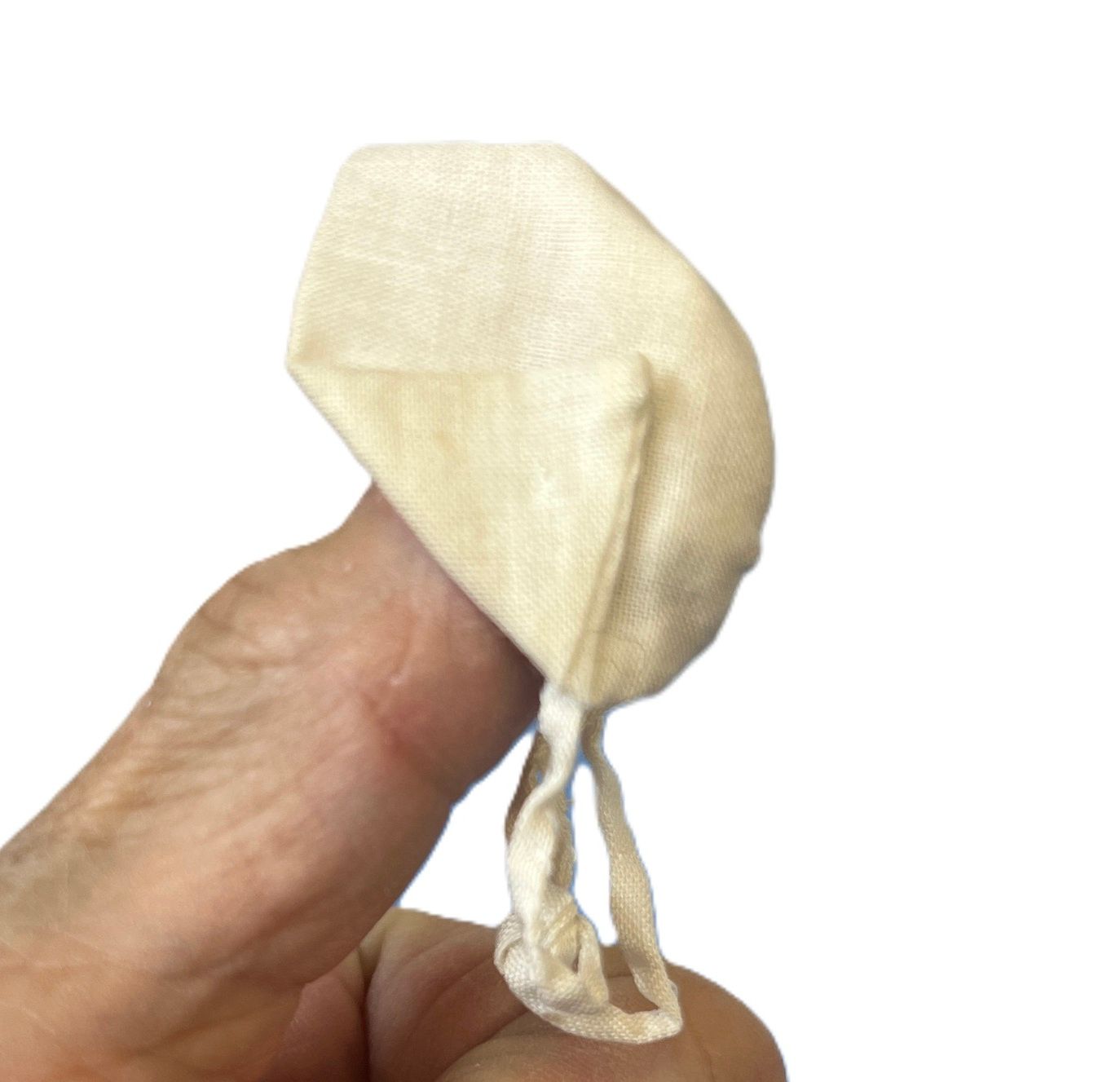 White Cotton Bonnet