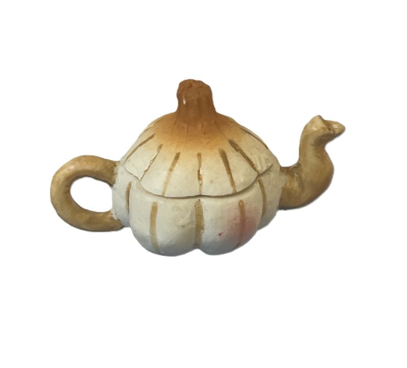 White Pumpkin Teapot
