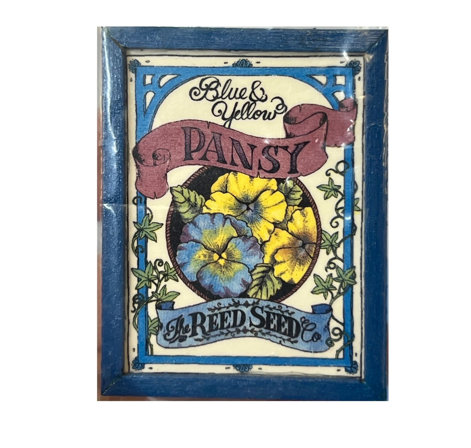 Vegetable Sign, Pansy