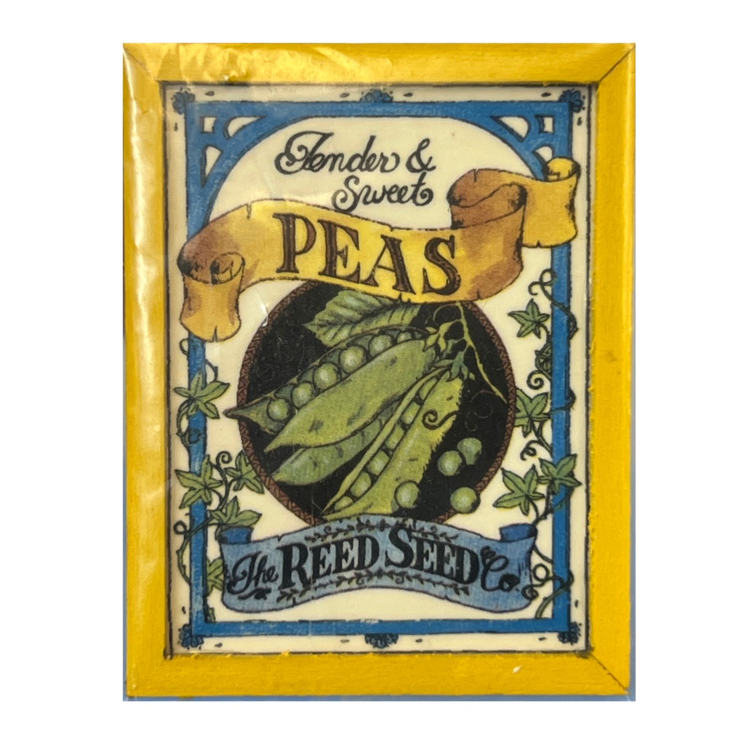 Vegetable Sign, Peas
