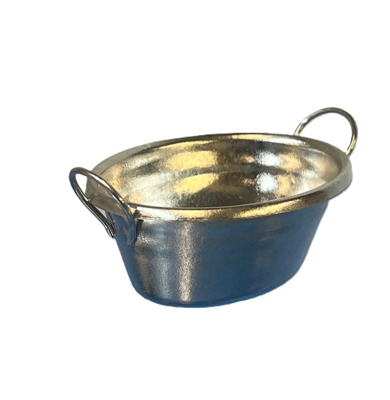 Wash Tub (Silver Metal)
