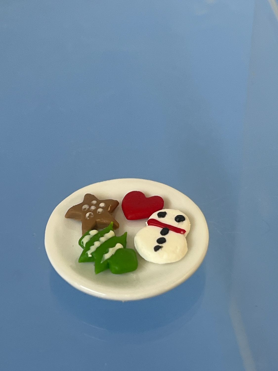 Plate of Christmas Cookies