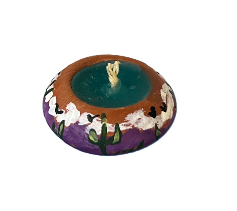 Clay Diya Candle