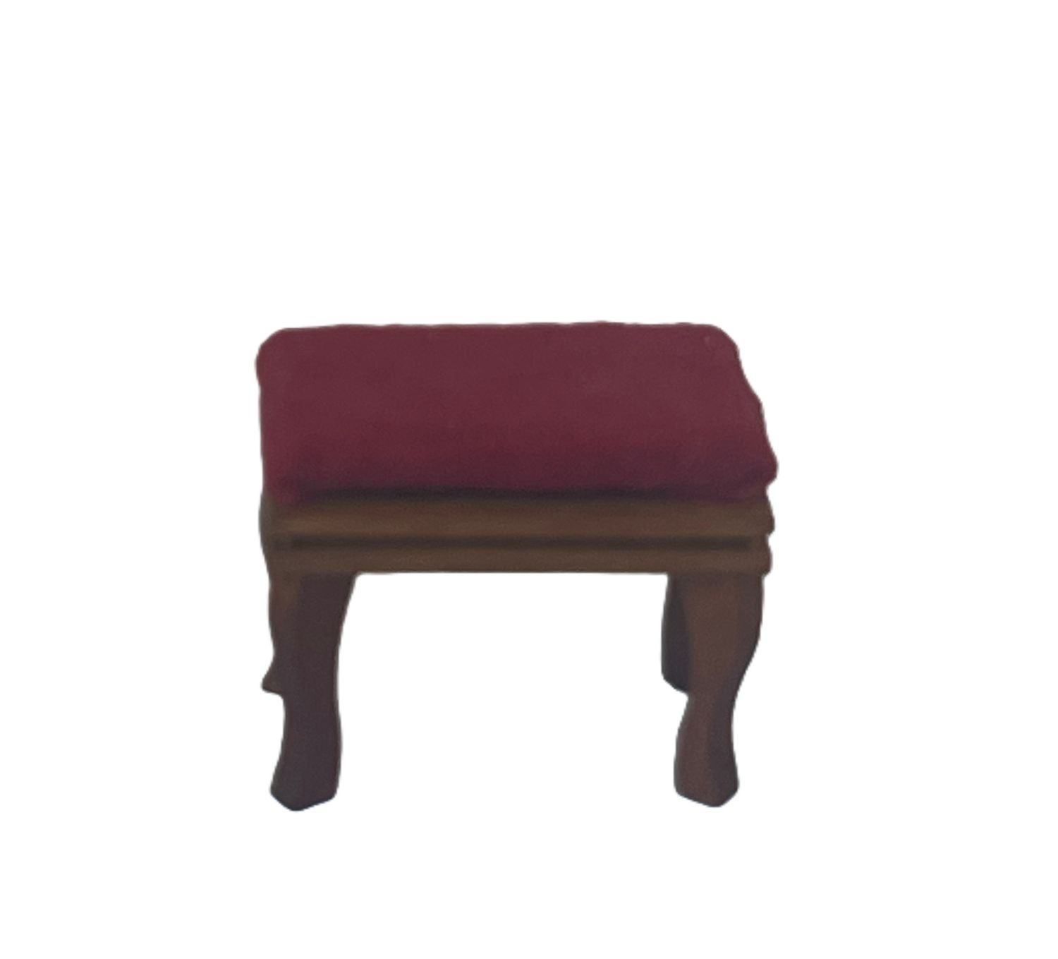 Padded Walnut Bench