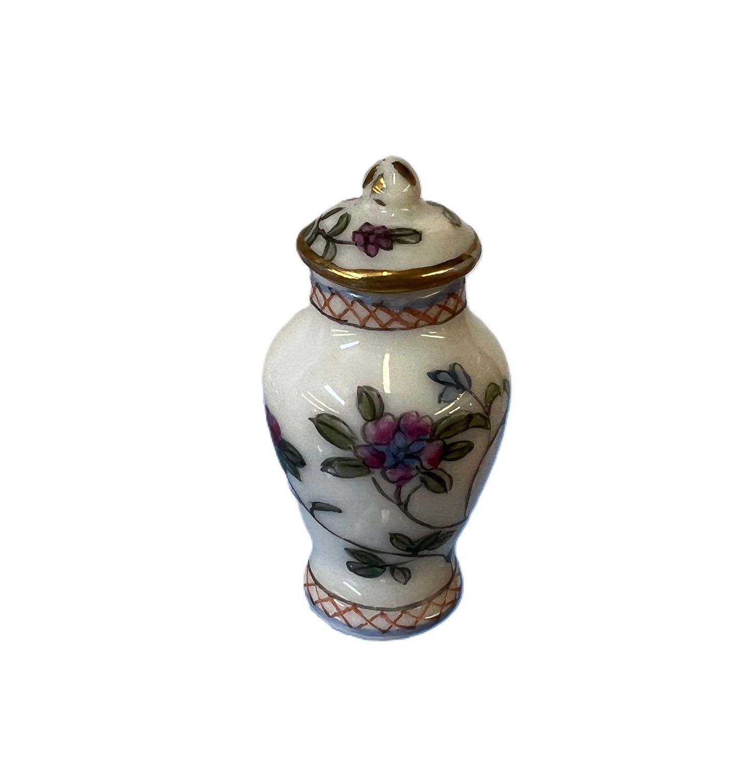 Porcelain Urn with Top
