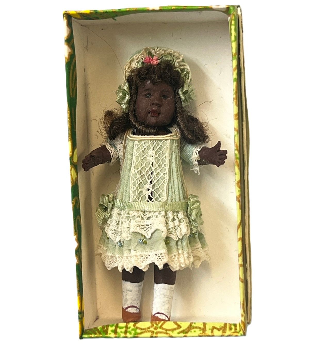 Tiny Black Artisan Doll