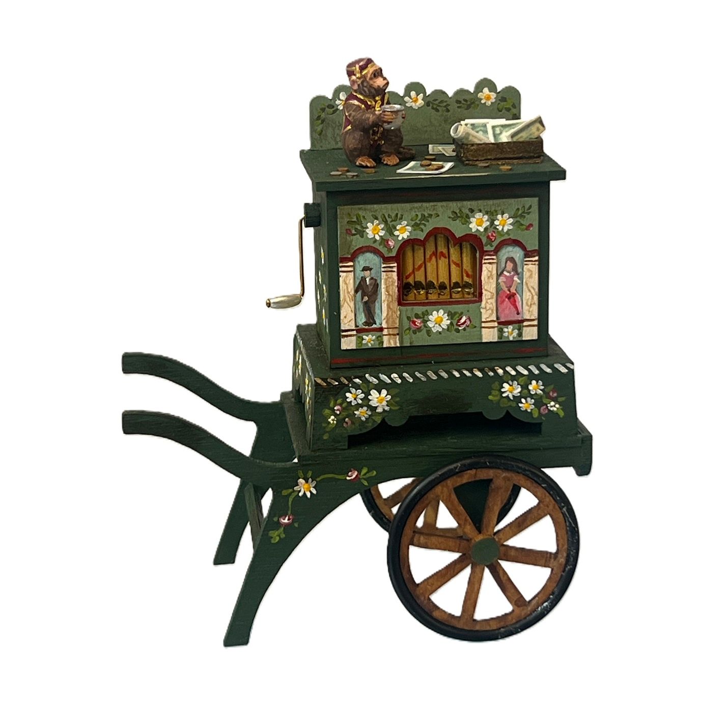 Artisan Street Organ with Monkey