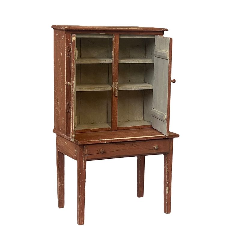 Painted Country Cupboard