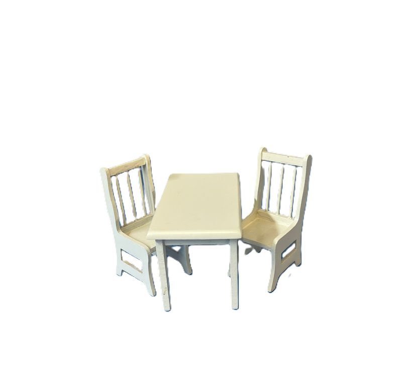 Table and 2 Chairs