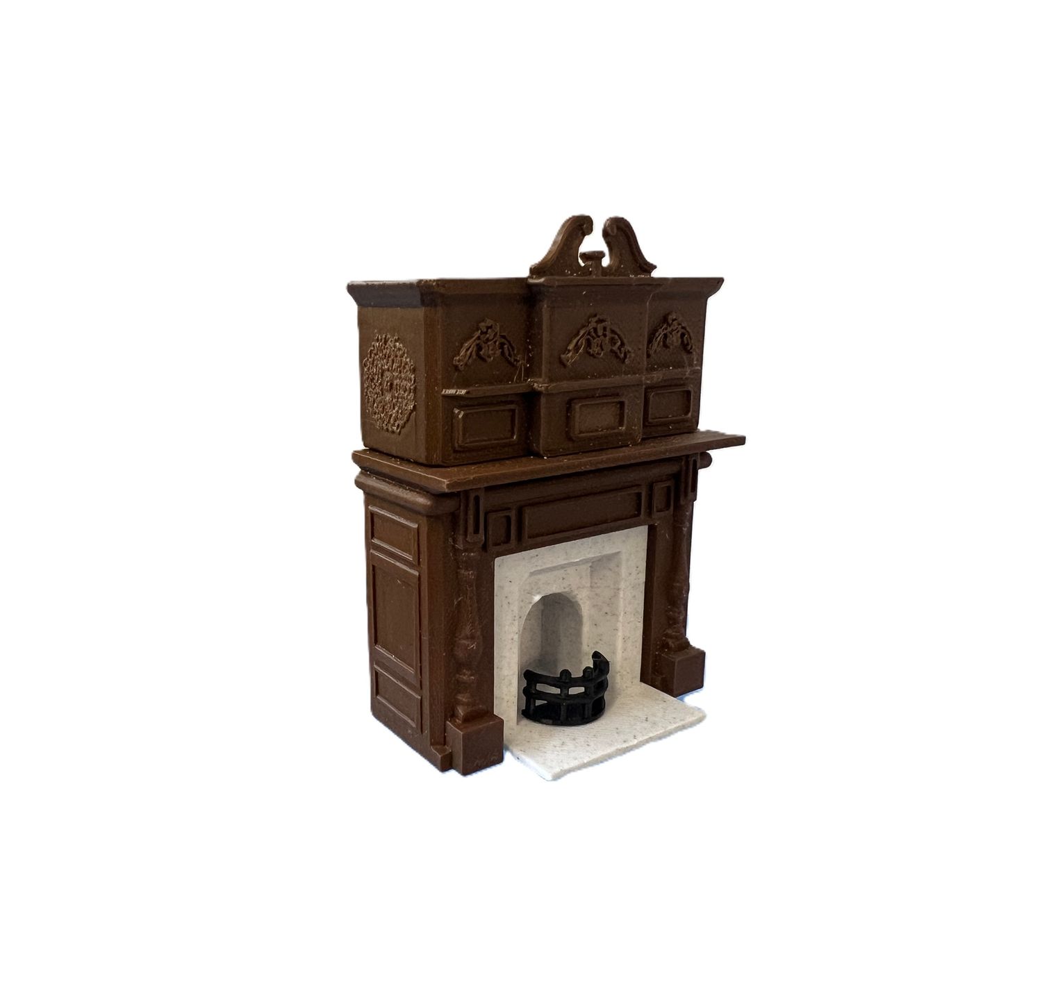 Half Scale Fireplace with Hearth