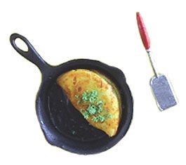 CAR0848  Omelet with Pan &amp; Spatula