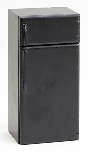 CLA12044  Refrigerator--Black, Top Freezer