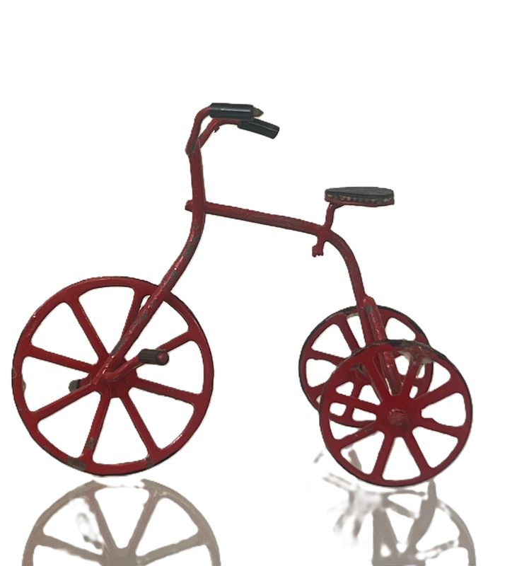 Red Metal Tricycle