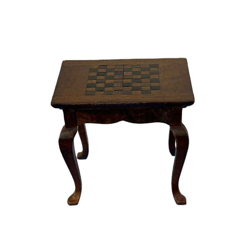 Walnut Chess Table