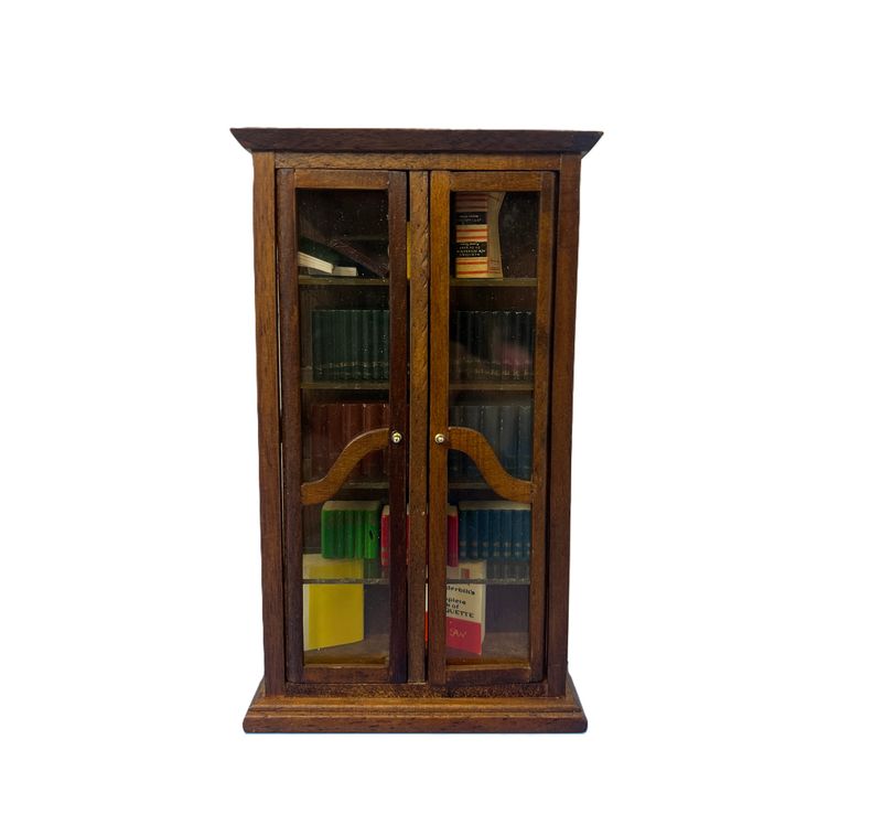 Walnut Book Cabinet