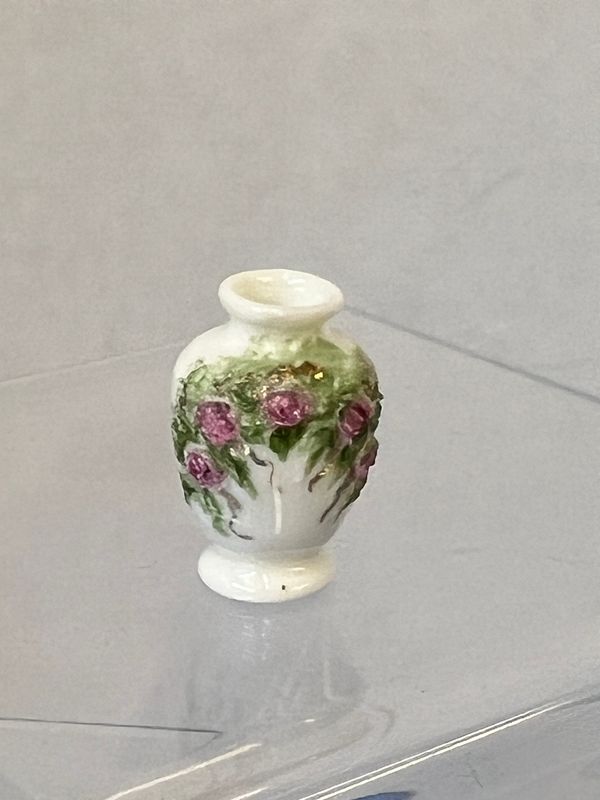Porcelain Rose Vase
