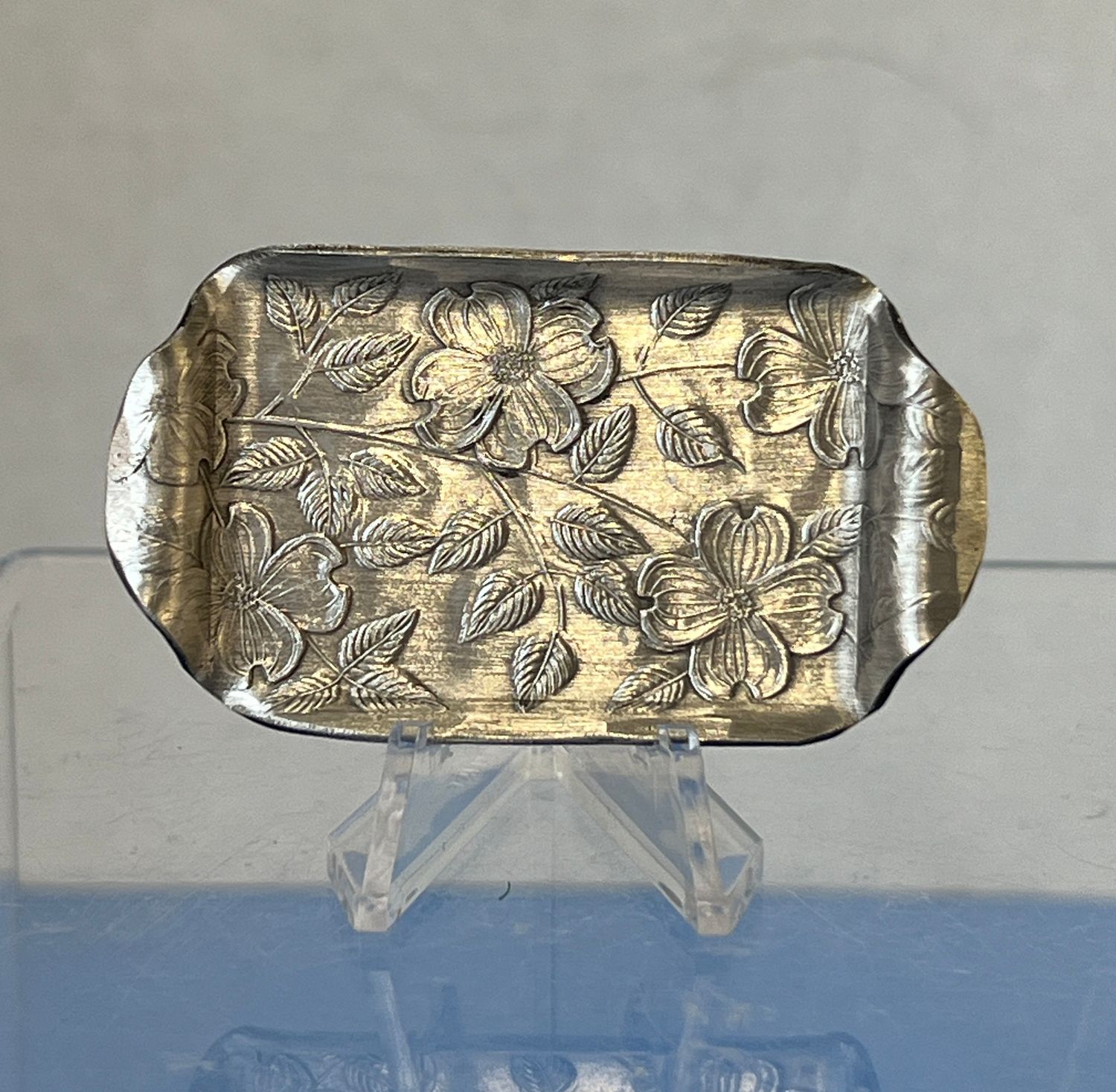 Hand Hammered Dogwood Tray