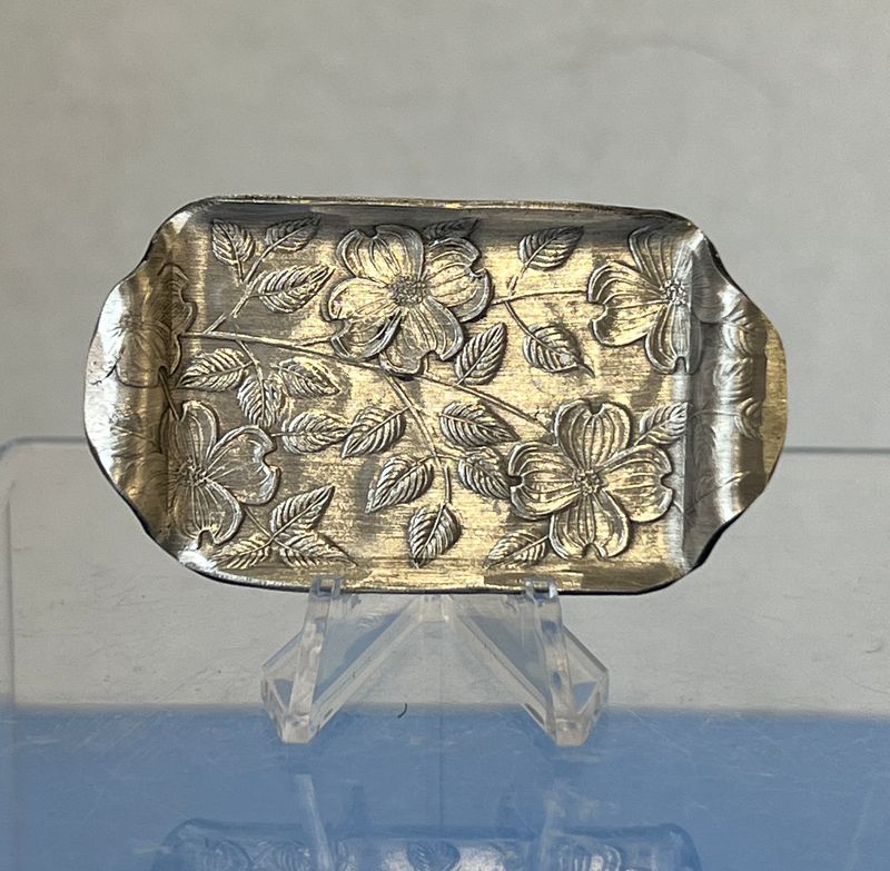 Hand Hammered Dogwood Tray