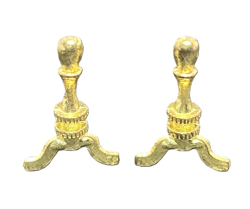 Brass Andirons