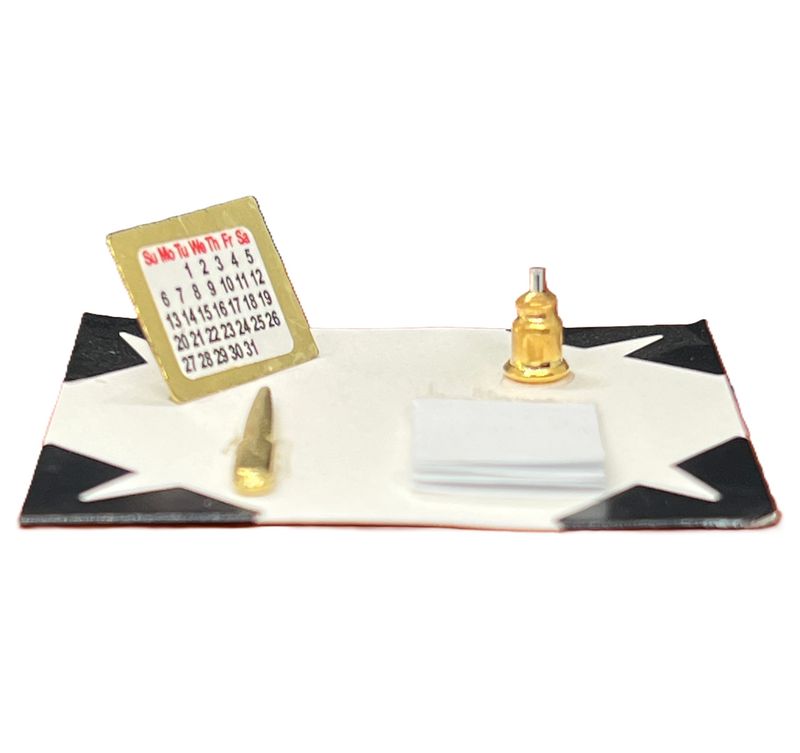 Desk Blotter with Accessories