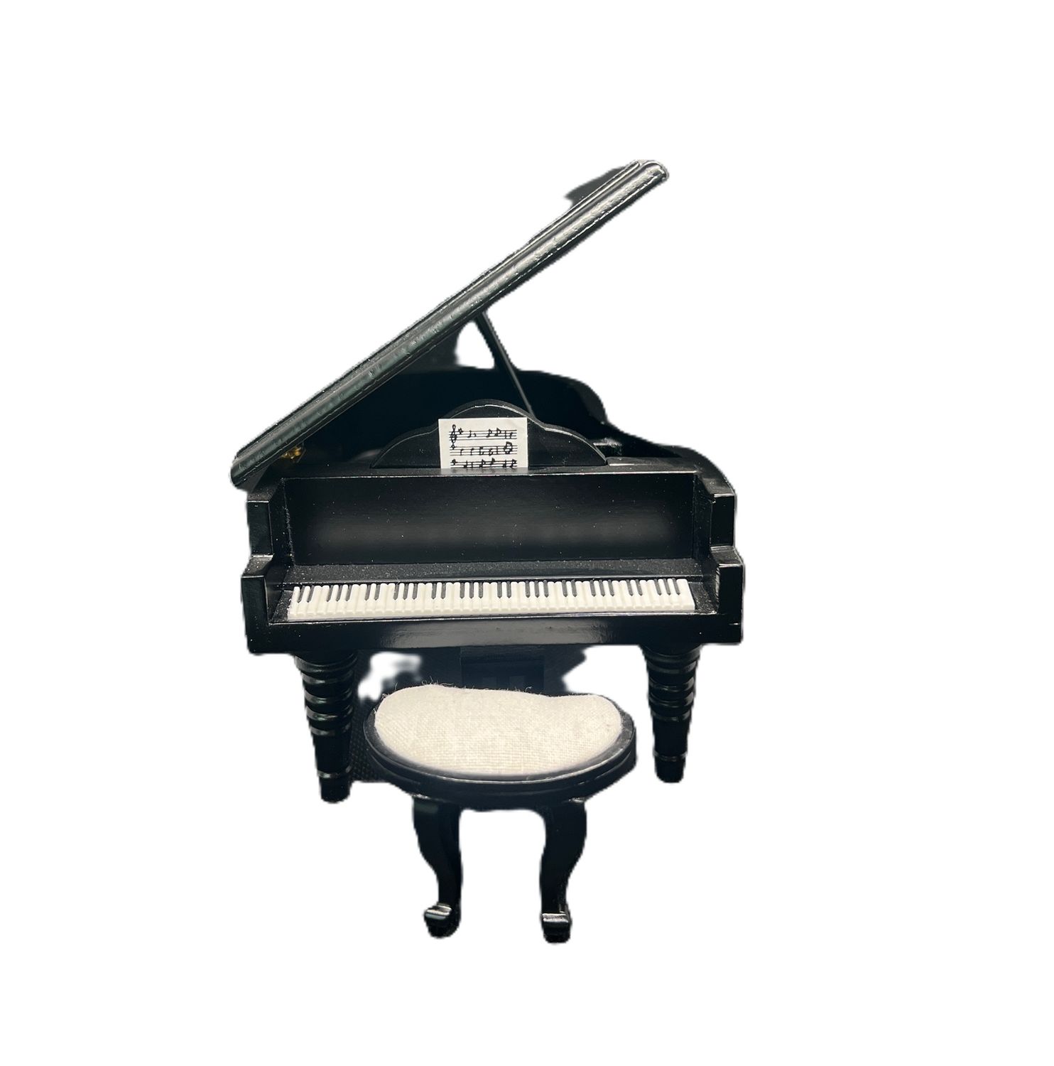 Baby Grand Piano with Stool