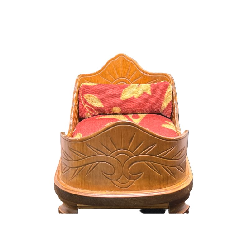 Carved Full Sized Bed