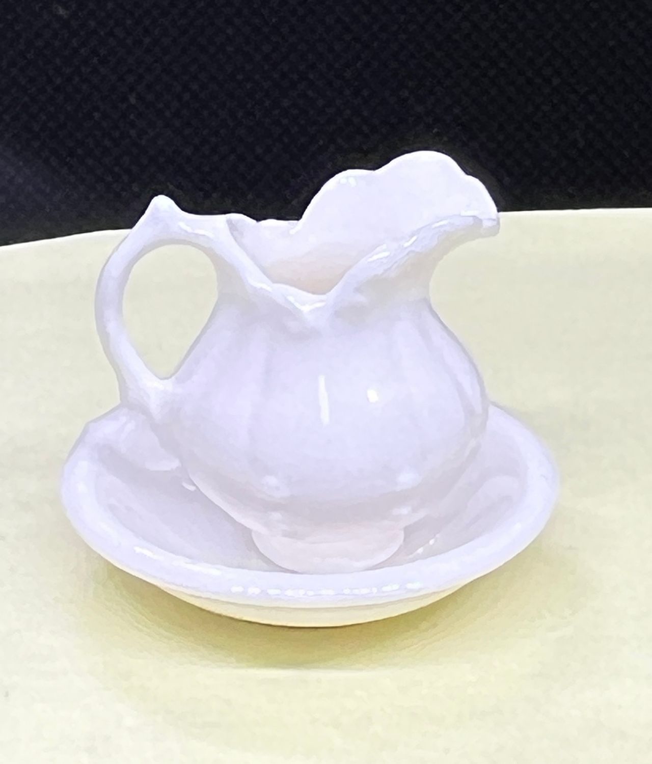 China Bowl and Pitcher