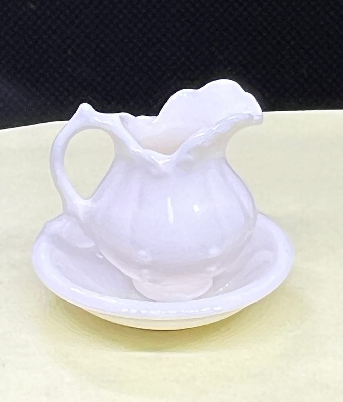 China Bowl and Pitcher