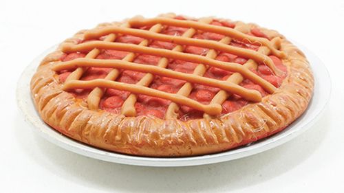 IM65474 - Cherry Pie with Lattice and Crimped Edges