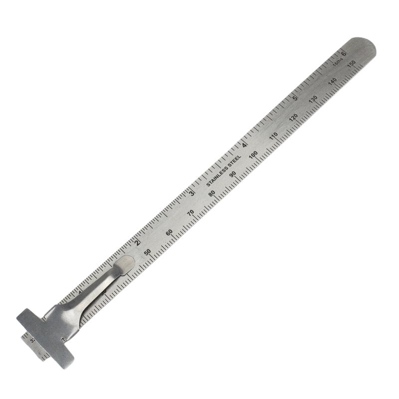 EXL55677 - 6 Inch Stainless Steel Ruler