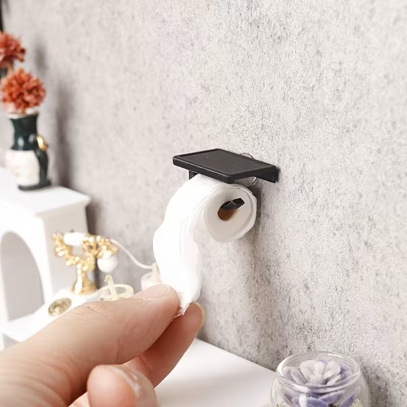 Toliet Paper Holder with paper