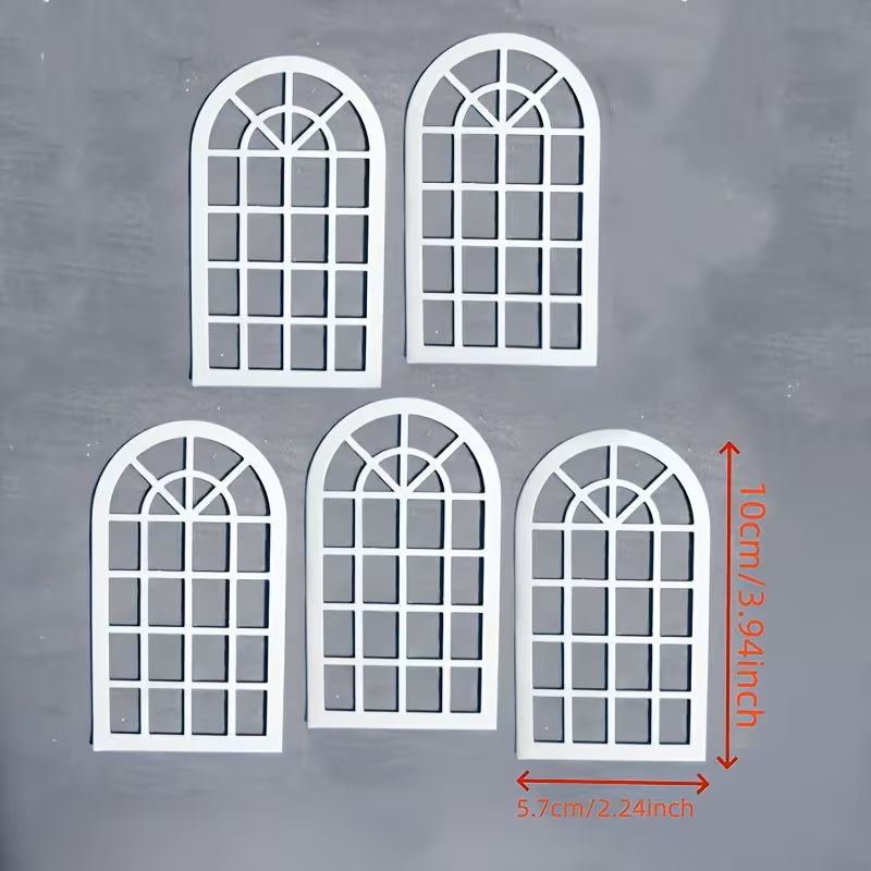 European Arch Window (set of 5)
