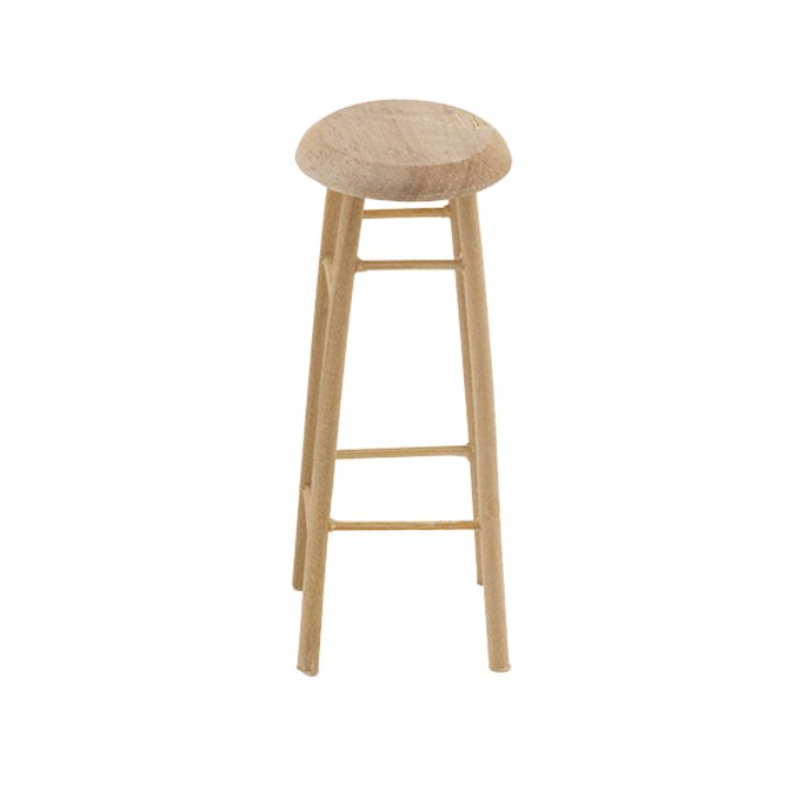 CLA08605 3" Unfinished Wooden Stool
