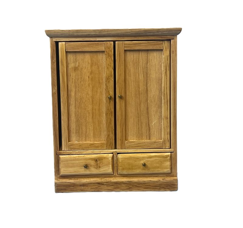 Blond Wood Armoire for TV